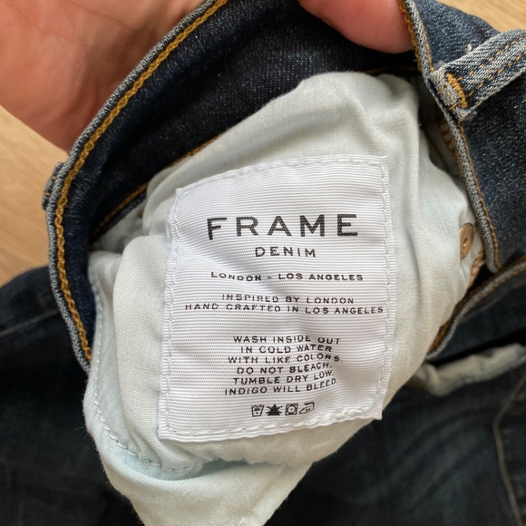 Frame Prince Street Le Skinny De Jeanne Distressed Jeans | Size 26 - Picture 9 of 9